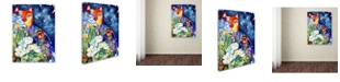 Trademark Global Oxana Ziaka 'Spring Cat' Canvas Art - 19" x 14" x 2"